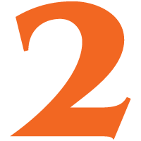 number 2 icon