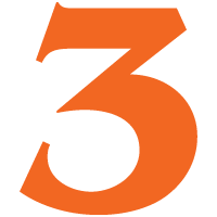 number 3 icon